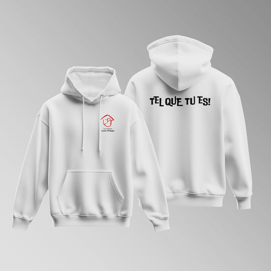 Hoodie Blanc - La Maison Louis-Philippe