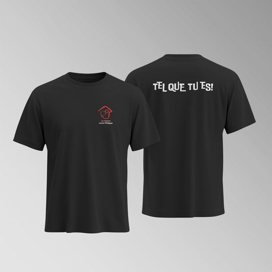 T-Shirt Noir - La Maison Louis-Philippe